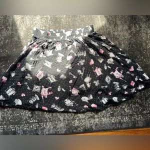 Alice in wonderland midi skirt